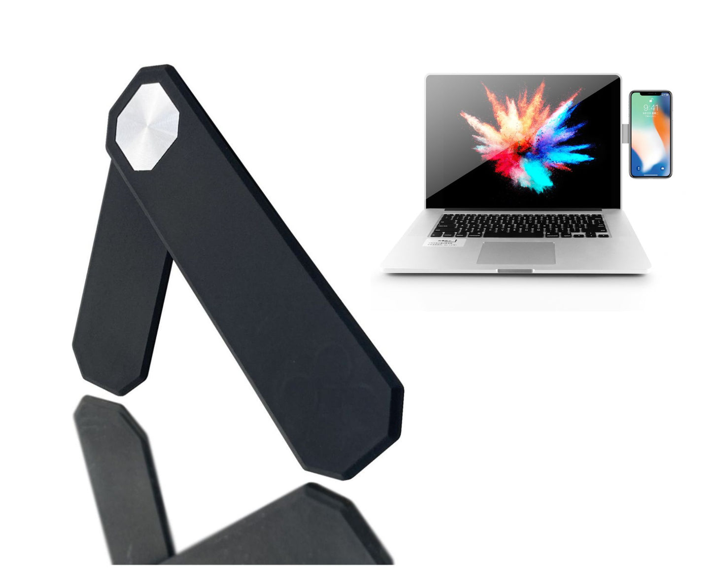 Support téléphone magnétique Tesla pour smartphones Android/ Iphone - Model 3, S, Y, X