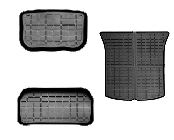 Lot de 6 Tapis de Sol protection 3D pour intérieur Tesla model Y