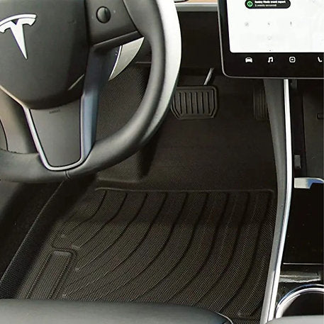 Lot de 6 Tapis de Sol protection 3D pour intérieur Tesla model Y