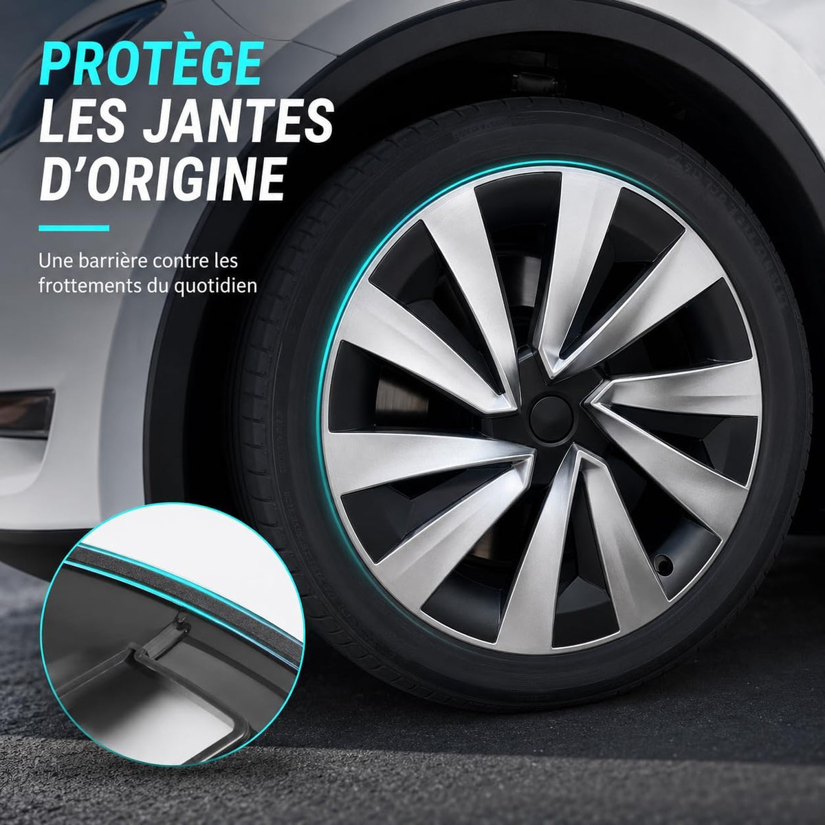 Enjoliveurs 19 pouces Tesla Model Y Juniper - Élégance et caractère