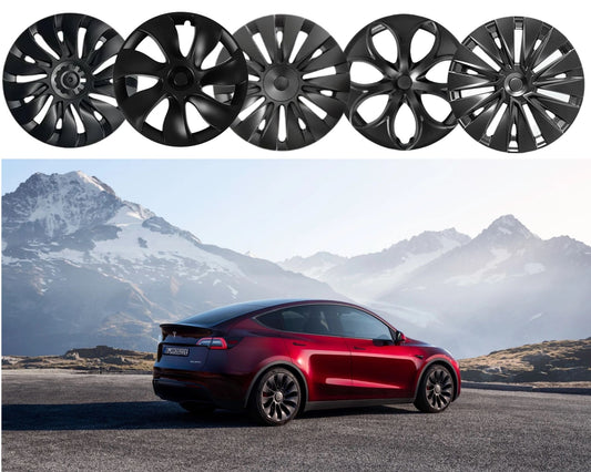 4 enjoliveurs de roues Tesla model Y de 2020 à 2023