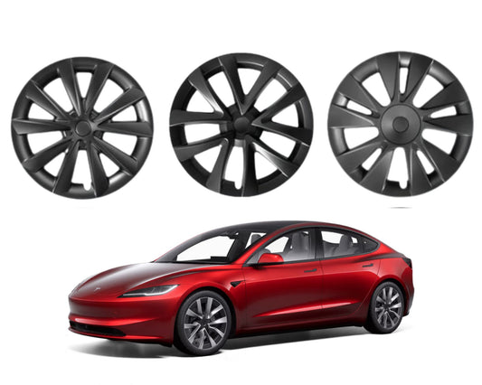 4 enjoliveurs de roues Tesla model 3 de 2017 à 2022