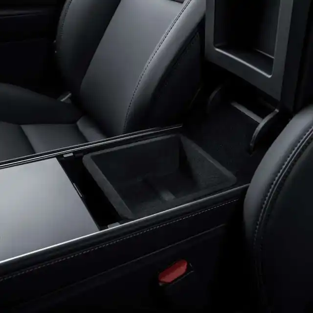 Organisateur Console Centrale (Lot de 2) Tesla Model 3 2021-2024/ Model Y 2021-2023 rangement Accoudoir, Optimisation de l'Espace Intérieur et Porte-Gobelet Silicone Tesla Model 3/Y 2021-2024 OFFERT